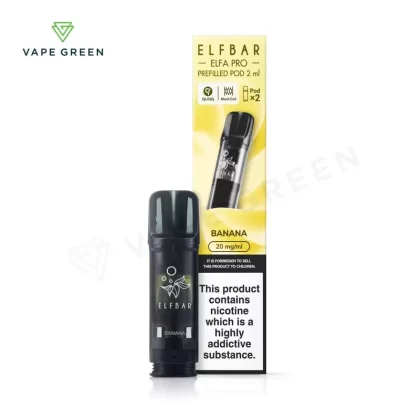 Banana Prefilled Pods by Elf Bar Elfa Pro