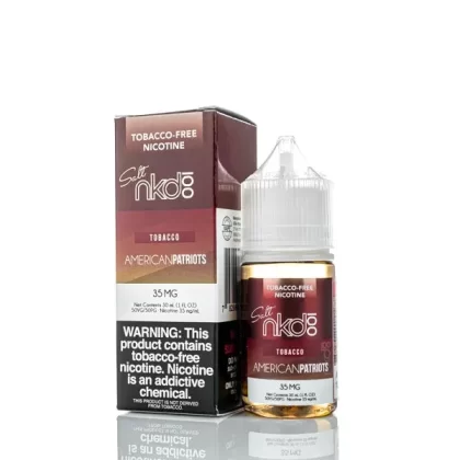 Nkd 100 TFN Salt E-Liquid – American Patriots Naked Vape Juice- 60ml - Vape Store