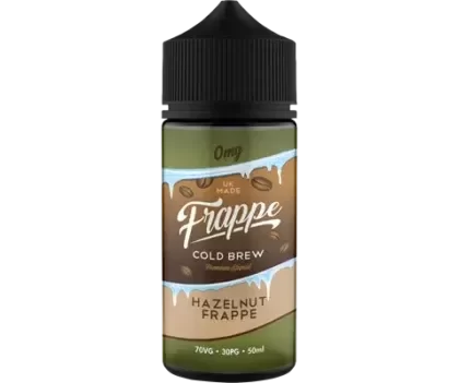 HAZELNUT E LIQUID BY FRAPPE 100ML 70VG
