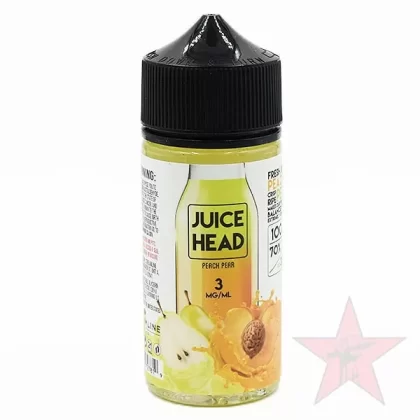 Juice Head – Peach Pear – 100mL - Vape Product, Vape Product