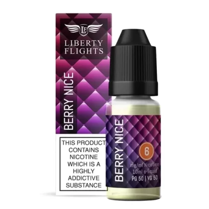 Berry Nice E-Liquid by Liberty Flights (10ml) - 6mg