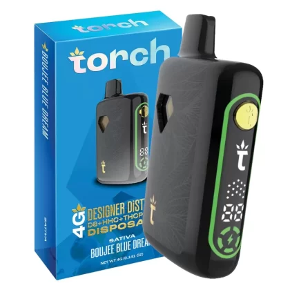 Torch Designer DiSTiLLATE Disposable Boujee Blue Dream | Sativa | 4g