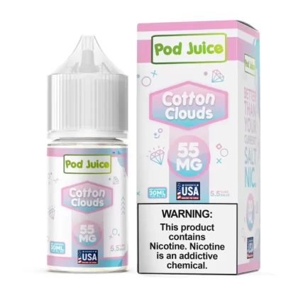 Pod Juice - Cotton Clouds - 30ML E-Liquid - 35MG