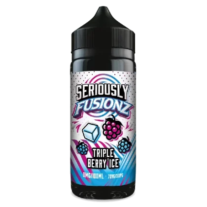 Doozy Seriously Fusionz 100ml E-Liquid Shortfill Triple Berry Ice - Vape Product