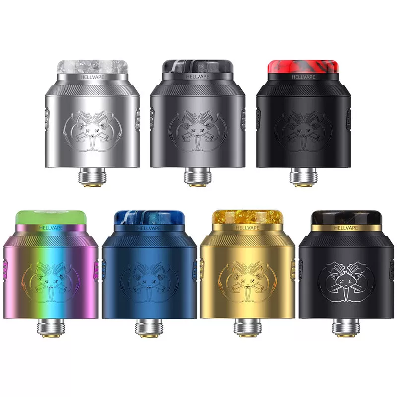Hellvape Drop Dead 2 RDA Atomizer Tank - Gunmetal