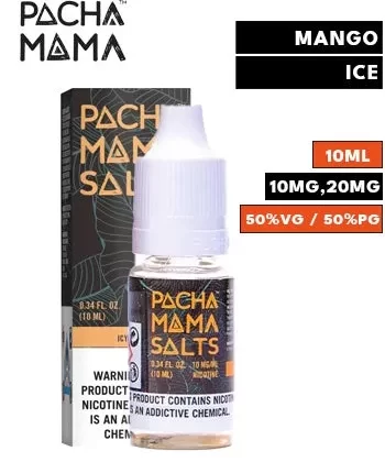 Icy Mango Nic Salt eLiquid by Pacha Mama - 10mg / 10ml