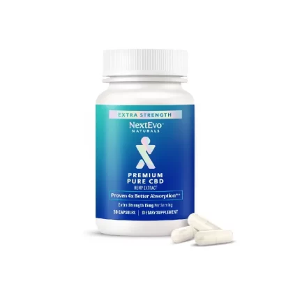 Water Soluble CBD Capsules Extra Strength 180 ct