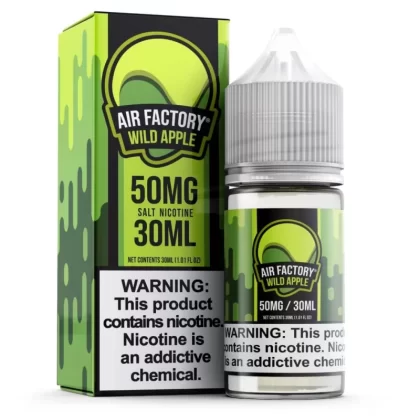 Air Factory Salt Wild Apple eJuice - Vape Product; Vape Product (164D49)