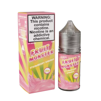 Fruit Monster Salt - Strawberry Banana - 30ML E-Liquid - 48MG