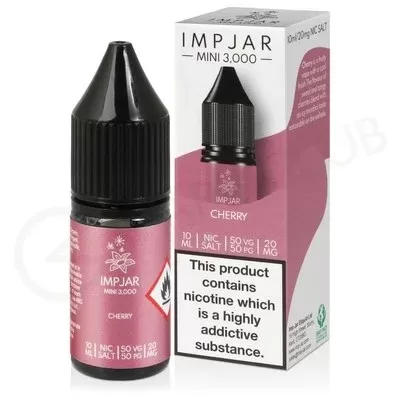 Cherry Nic Salt E-Liquid by Imp Jar