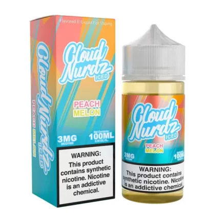 Peach Melon Ice | Cloud Nurdz | 100mL - 3MG