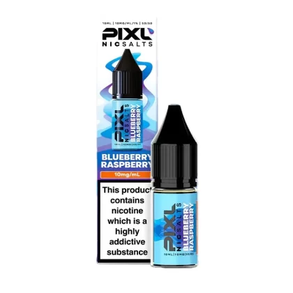 Pixl Blueberry Raspberry Nic Salt E-Liquid - 10 Pack - 20mg