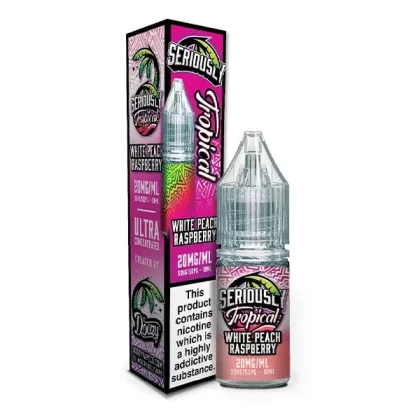 Seriously Tropical White Peach Raspberry Nic Salt E-Liquid