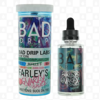 FARLEY’S GNARLY SAUCE ICED BAD DRIP LABS 60ML – 3MG - Vape Product