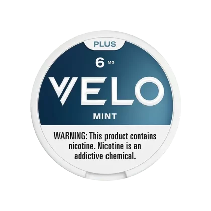Velo Plus Nicotine Pouches Mint - Product#9mg>6mg~Packaging#Single Tin>5 Pack (D3A9E5)