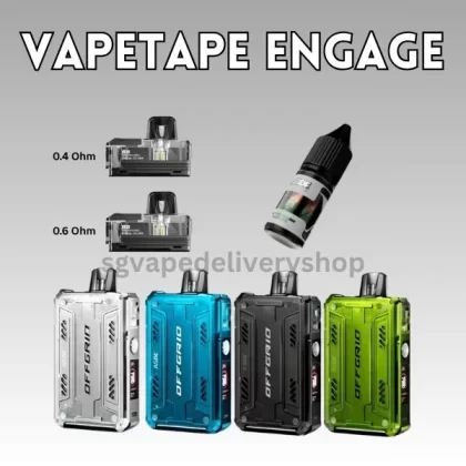 Vapetape Engage - E-liquid Only / Mango Strawberry (Saltnic)