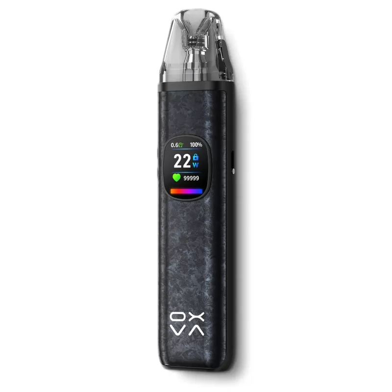 Xlim Pro 2 DNA by Oxva - Frost Titanium Blue, Luminous Forged Carbon Fiber