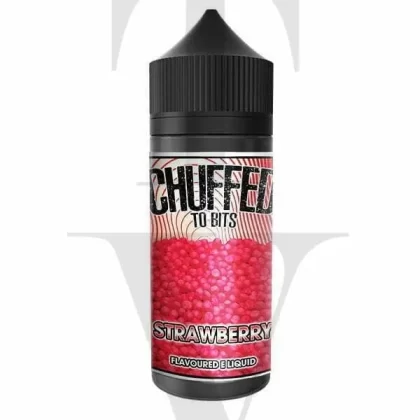 CHUFFED STRAWBERRY TO BITS RANGE 100ML SHORTFILL E-LIQUID