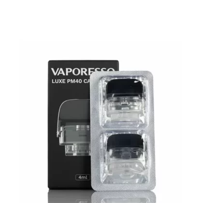 Vaporesso LUXE PM40 Cartridge MTL (4 ml, 2-Pack) - E Ciggbolaget Se