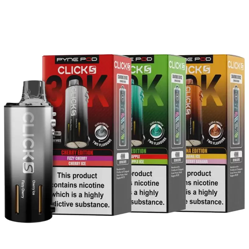 Pyne Pod Click S 30K Prefilled Pods - Banana Edition