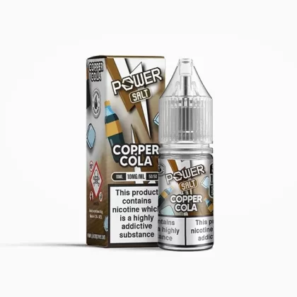 JNP Power Salts Copper Cola E Liquid 10ml - Nicotine Strength#20mg>10mg (41927A)