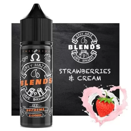 Strawberry Cream – Grey Haze Blends – Short Fill