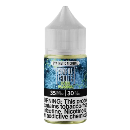 30ML | Iced Plasma by Sinful Salt TFN - Strength#35MG