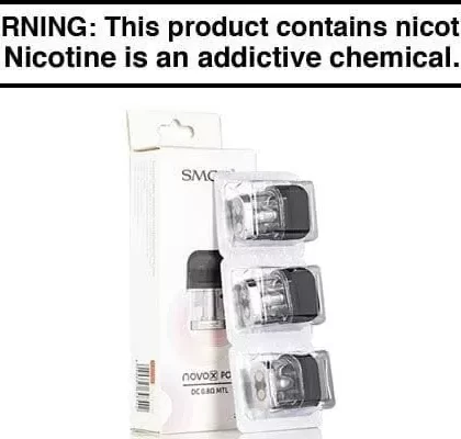 SMOK NOVO X REPLACEMENT PODS - Vapejuice