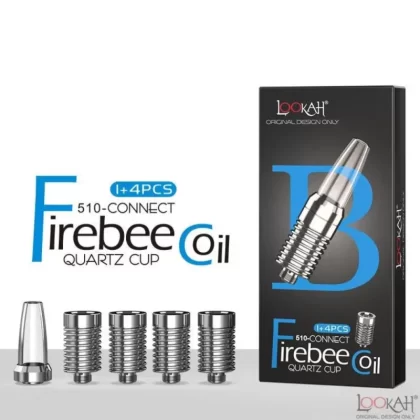 Lookah Firebee 510 Quartz Wax Coils 4 Pack - Discountvapepen