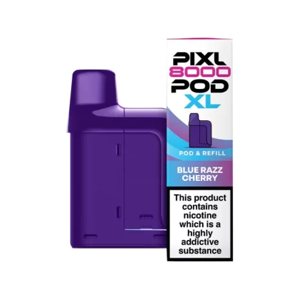 Blue Razz Cherry Pixl 8000 Refill Pack - Vapeshop Co