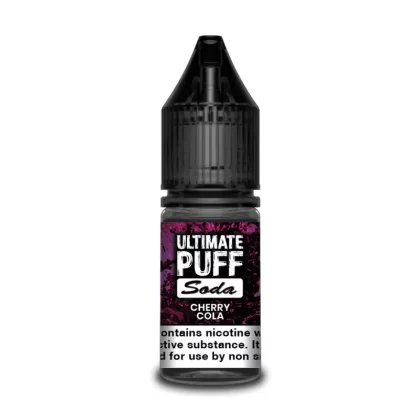 Ultimate Puff Soda Cherry Cola 10ml Vape Juice - 10 Pack - Strength