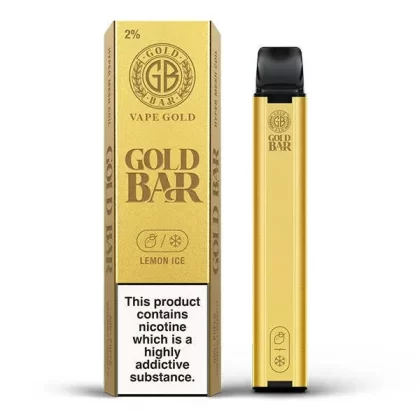 Gold Bar Lemon Ice Disposable Vape