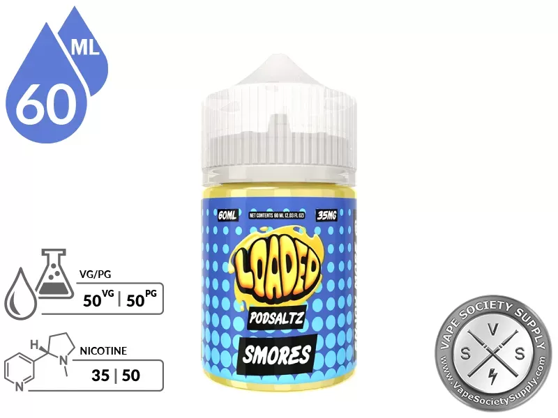 S’mores Loaded PODSALTZ 60ml - Image 2
