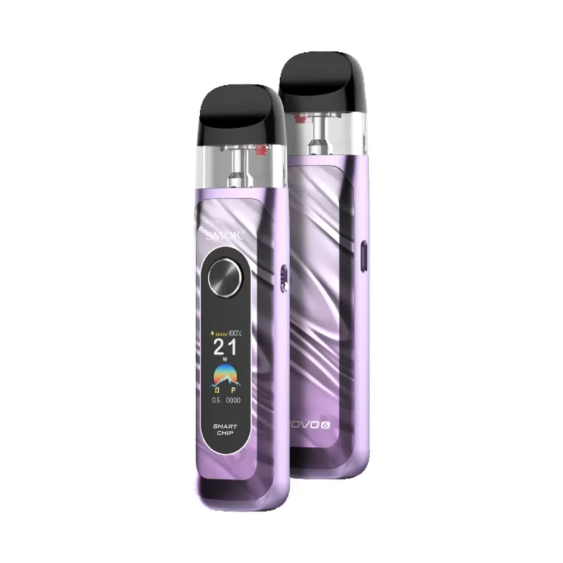 SMOK Novo 6 - 40w Pod Kit - Purple - Image 3