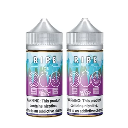 2PACK BUNDLE Kiwi Dragon Berry On Ice by Vape 100 Ripe Collection 200ml (2x100ml)