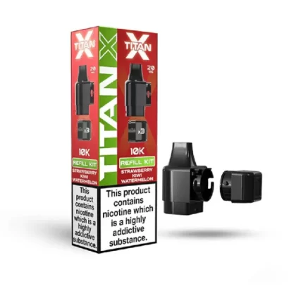 Titan X Prefilled Pod Strawberry Kiwi Watermelon - Nicotine Strength#20mg