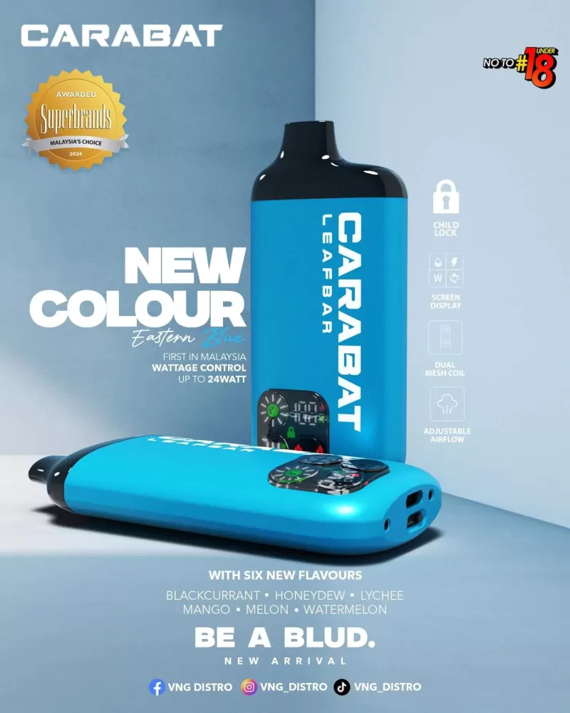 Carabat Leafbar 15000 Puffs - Cartridge Only / Fresh Watermelon (Ice Series) - Image 3