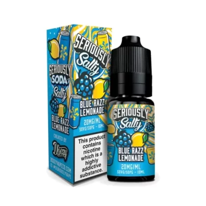 Blue Razz Lemonade Seriously Salty – Doozy Nic Salts e Liquid 10ml – TPD - Vapestorm Co
