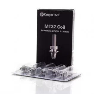 Kanger MT32 Replacement Single Coil 5pcs/pack - 1.8ohm