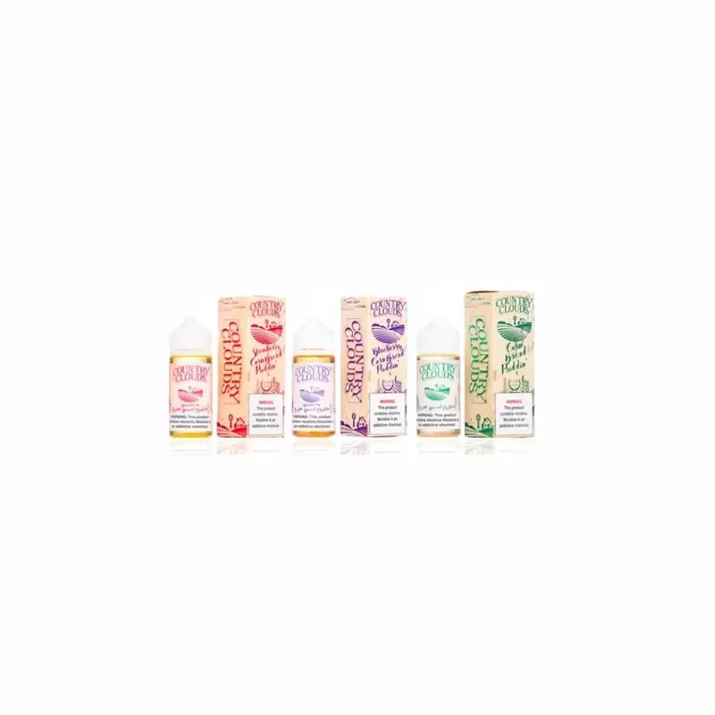 Country Clouds Corn Bread Puddin’ Dessert E-Liquid 100mL - Image 2