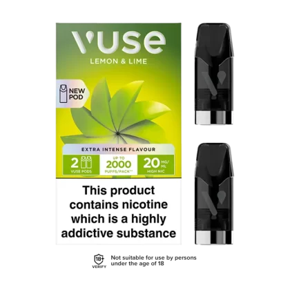 Lemon & Lime Vuse Pro Pods - Ecigwizard