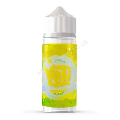YeTi Banana Blast E-Liquid Shortfill - Vapestreams Co
