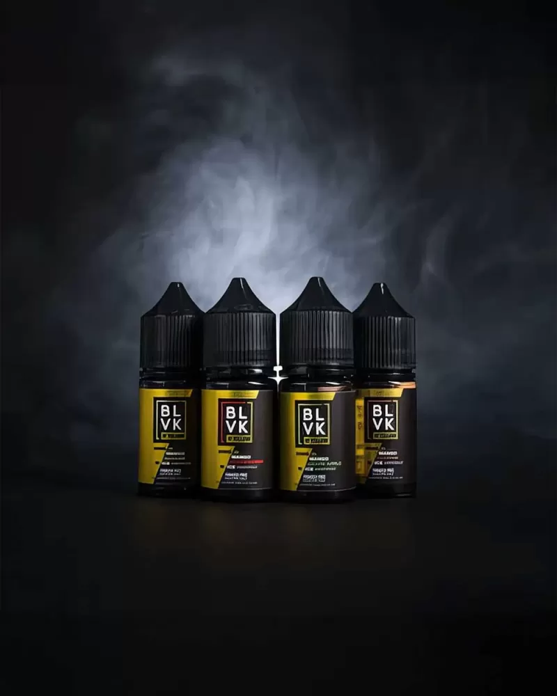 BLVK N'Yellow series - Nic Salt - Mango Banana Ice / 35mg