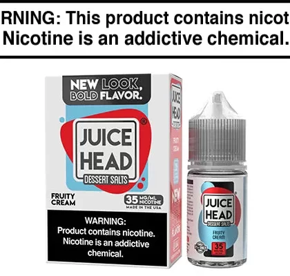 FRUITY CREAM BY JUICE HEAD SALTS 30ML - Vapejuice
