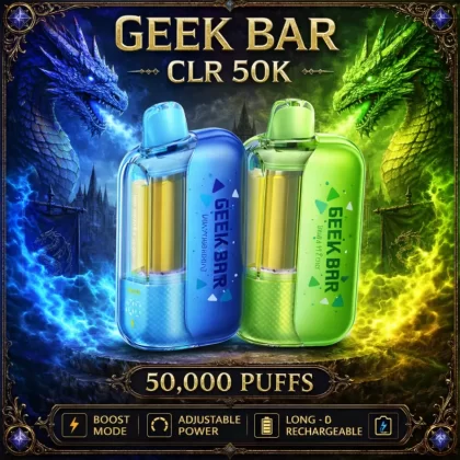 Geek Bar CLR 50K - Banana Ice - Vapeciga