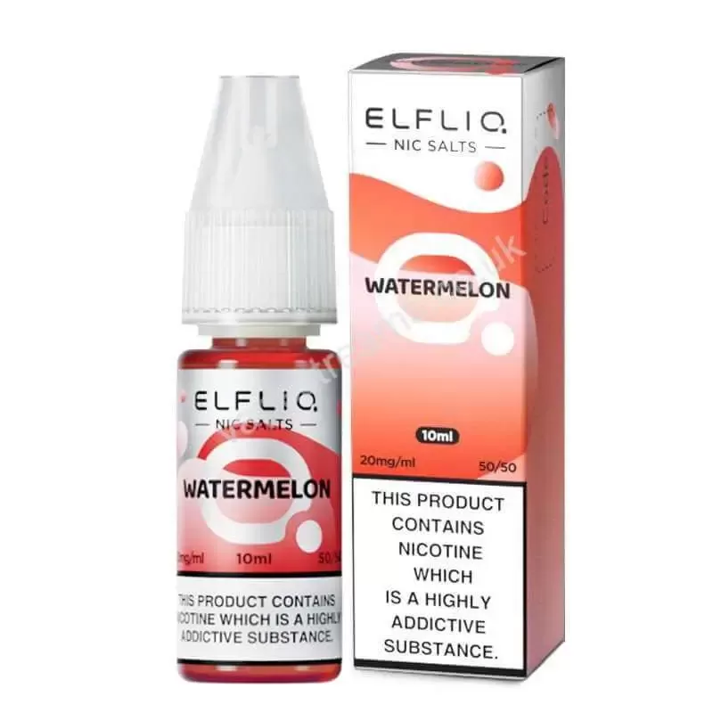 ELFBAR ELFLIQ Watermelon Nic Salt E-Liquid - Vapestreams Co
