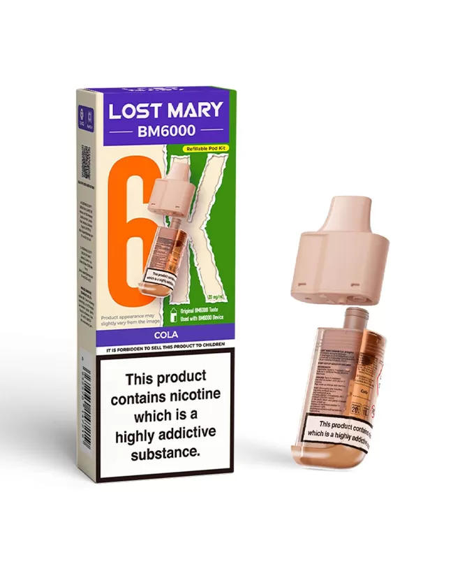 Cola Lost Mary BM6000 Refill Pod - Image 2
