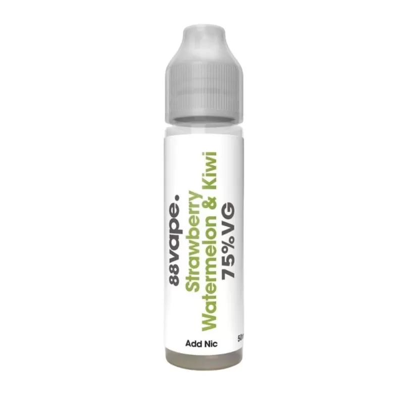 Strawberry Watermelon Kiwi Shortfill E-Liquid by 88vape (50ml) - 0mg