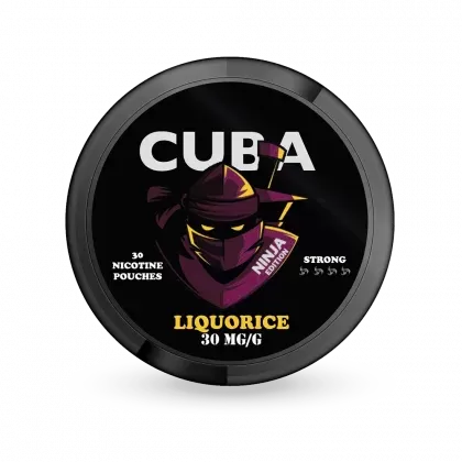 Cuba Ninja Liquorice All White Snus