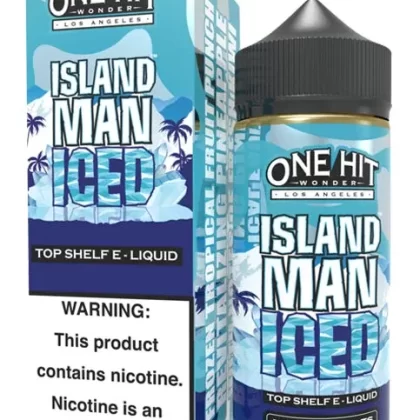 One Hit Wonder – Island Man Iced 100ml - Strength#6mg
